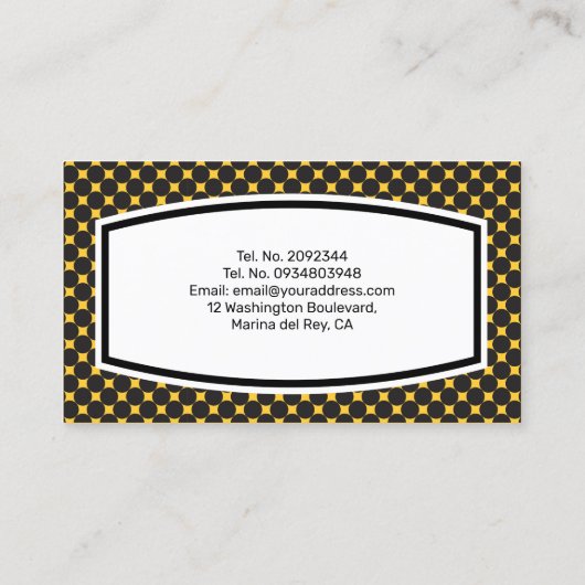 自動車商車の社 名刺 (裏面)