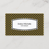 自動車商車の社 名刺 (正面)