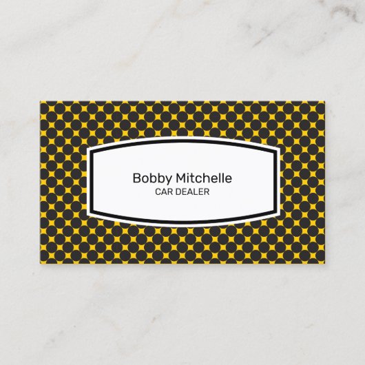 自動車商車の社 名刺 (正面)