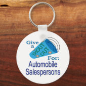 自動車営業 キーホルダー (正面)