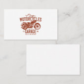 自動車工場 名刺 (正面/裏面)