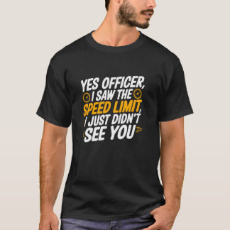自動車愛好家とメカニックのためのスピード違反 Tシャツ