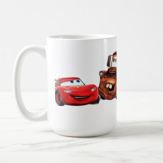 **「自動車愛好家プリントMUG: コーヒーマグカップ (左)