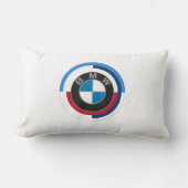 自動車愛好家用BMW Mパワー装飾枕 ランバークッション (正面)