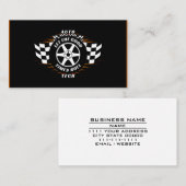 自動車技術者整備士部品販売サービス 名刺 (正面/裏面)