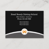 自動車教習所のインストラクター 名刺 (正面)
