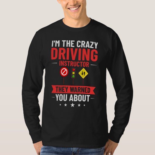 自動車教習所の教習 自動車運転教育 Tシャツ (正面)