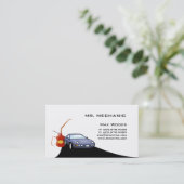 自動車整備士の名刺 名刺 (スタンド正面)