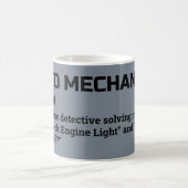自動車整備士の定義 コーヒーマグ コーヒーマグカップ (中央)