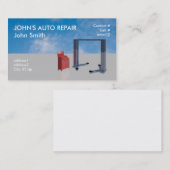 自動車整備士の店 名刺 (正面/裏面)