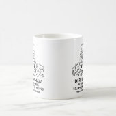 自動車整備士プロモーション コーヒーマグ コーヒーマグカップ (中央)