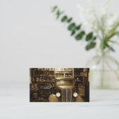 自動車整備士技術者修理サービスショップ 名刺 (スタンド正面)