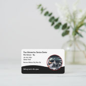 自動車整備士自動車修理名刺 名刺 (スタンド正面)