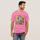 自動車整備士車の修理 Tシャツ (正面フル)