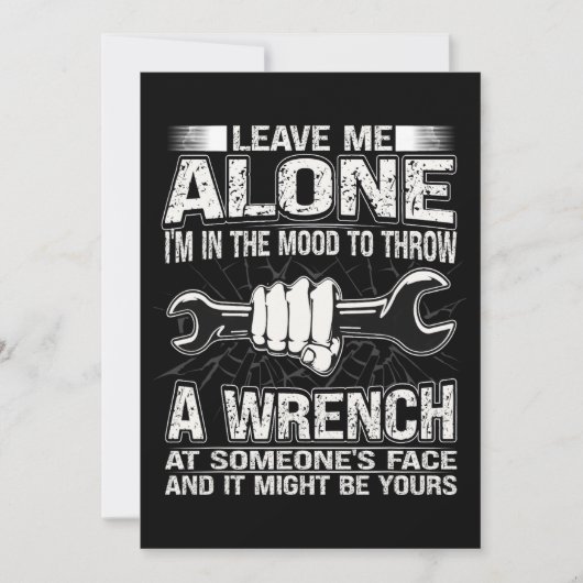 自動車整備士 カーガイ カーガレージ 20 招待状 (正面)