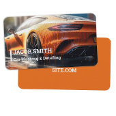 自動車洗浄の詳細を自動 名刺