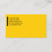 自動車洗車ロイヤリティ ロイヤリティカード (裏面)