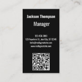 自動車洗車詳細圧力自動修理 名刺 (裏面)