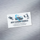 自動車洗車 |供給のクリーニング マグネット名刺 (インサイチュ)