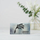 自動車洗車 名刺 (スタンド正面)