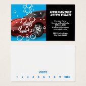 自動車洗車 | Red Car (正面&裏面)