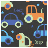 自動車消防車用トラクタジープ付き車種 ファブリック (クローズアップ)