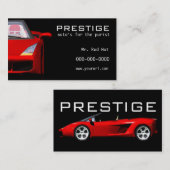 自動車産業の名刺 名刺 (正面/裏面)