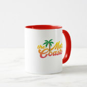 自動車用コースターセラミックマグ マグカップ (正面右)