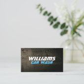 自動車用金属製洗面カバー名刺 名刺 (スタンド正面)