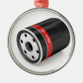 自動車石油フィルター メタルオーナメント (正面)