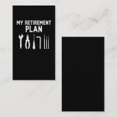 自動車競馬員引用文の引退パパ 名刺 (正面/裏面)