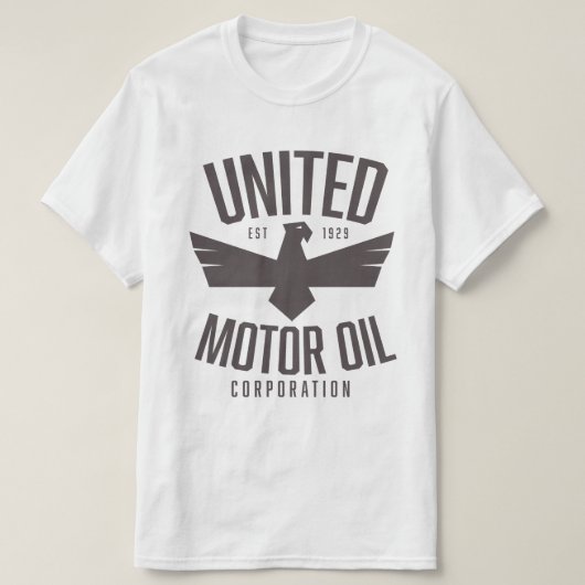 自動車統一された油株式会社 Tシャツ (デザイン正面)