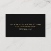 自動車自動塗装詳細サービスプロフェッショナル 名刺 (裏面)