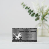 自動車自動整備士修理サービス 名刺 (スタンド正面)