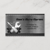 自動車自動整備士修理サービス 名刺 (正面)