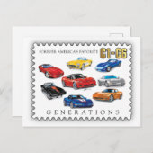 自動車芸術の世代 シーズンポストカード (正面/裏面)