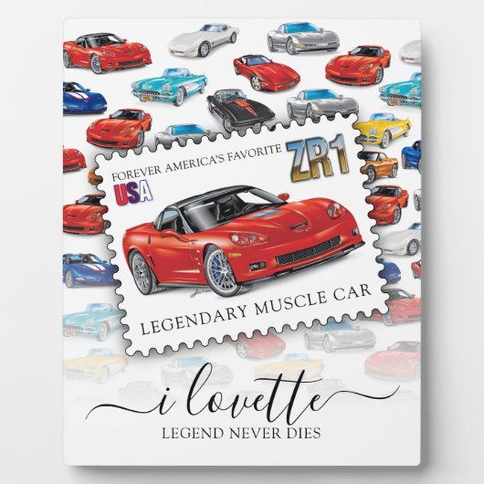 自動車芸術の世代 フォトプラーク (正面)