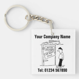 自動車解体業者 キーホルダー