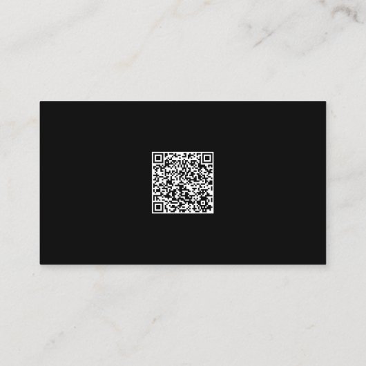 自動車販売または車のドライバー黒の名刺 名刺 (裏面)