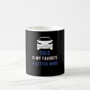 自動車販売員のオートセラーへの贈り物 コーヒーマグカップ