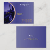 自動車販売店の名刺 名刺 (正面/裏面)