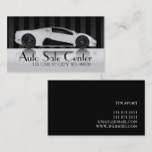自動車販売店体店名刺 名刺 (正面/裏面)