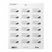 自動車販売店 ラベル (フルシート)