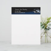 自動車販売店 レターヘッド (スタンド正面)