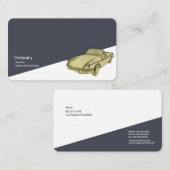 自動車販売店 名刺 (正面/裏面)