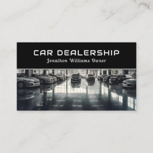 自動車販売店 – 自動車販売担当者 名刺