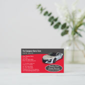 自動車販売店 – 自動車販売関連の名刺 名刺 (スタンド正面)