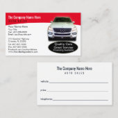 自動車販売店 – 自動車販売関連の名刺 名刺 (正面/裏面)