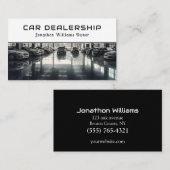 自動車販売店 – 自動車販売関連の名刺 名刺 (正面/裏面)