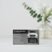 自動車販売店 – 自動車販売関連の名刺 名刺 (スタンド正面)